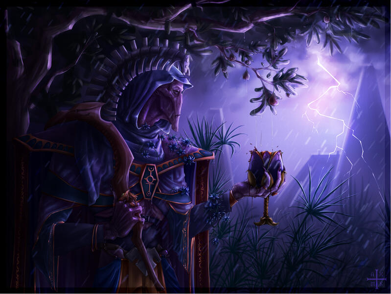 Full art, detailed bg